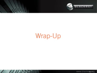 Wrap-Up
 
