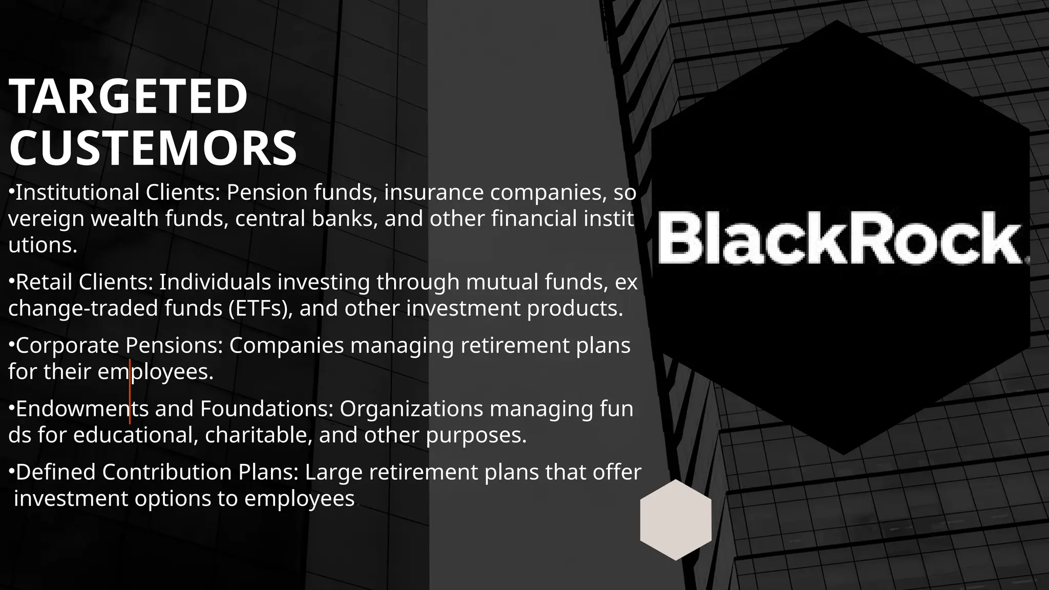 BLACK ROCK is a Finance Company Provide Asset Managment | PPTX