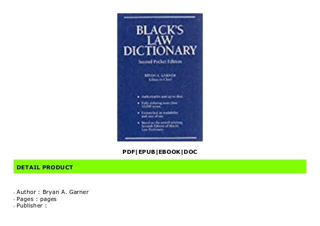 Pdf Black S Law Dictionary