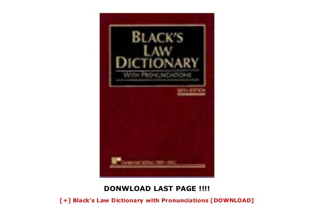 the black law dictionary free download