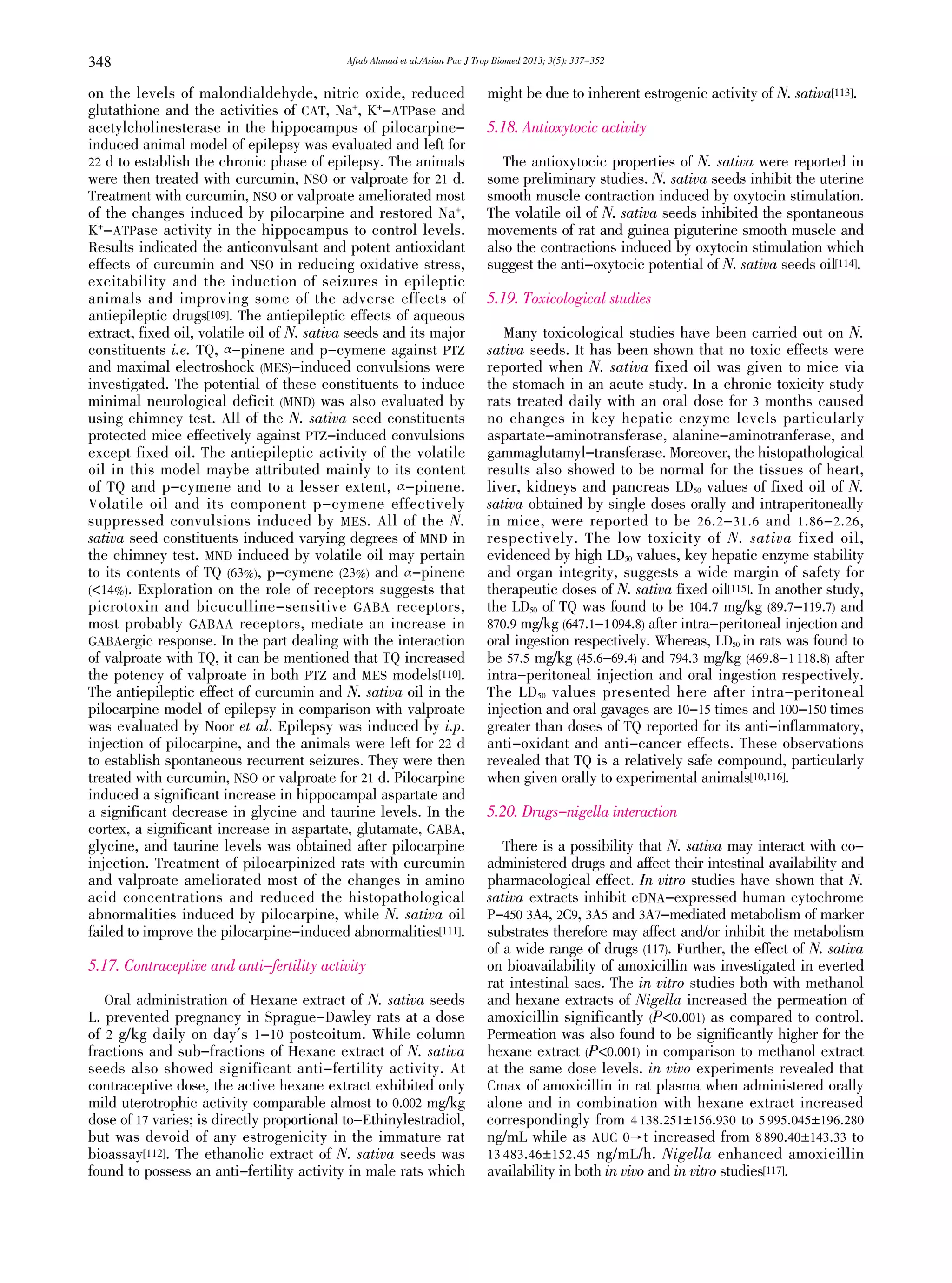 Black seed in cancer therapy, research paper | PDF