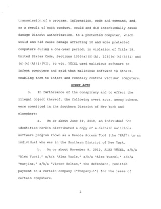 Blackshades Indictment by FBI