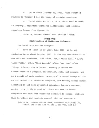 Blackshades Indictment by FBI