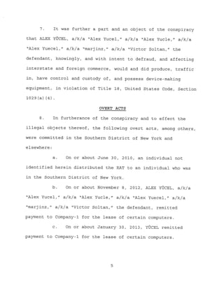 Blackshades Indictment by FBI