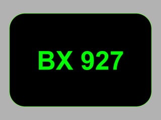 BX 927

 