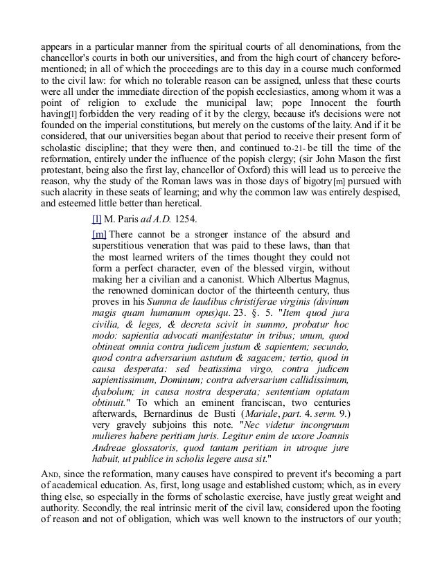 Blackstone's Common Law