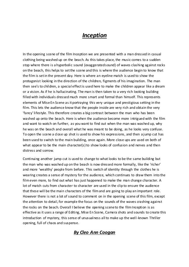 Black swan film essay