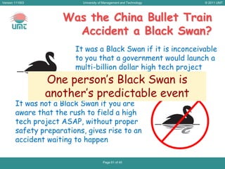 Fukishima Daiichi Disaster a Black Swan?