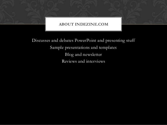 black tie theme in powerpoint tie theme