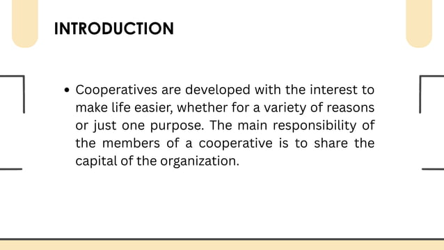 Cooperative Ppt Economic Development Ppt
