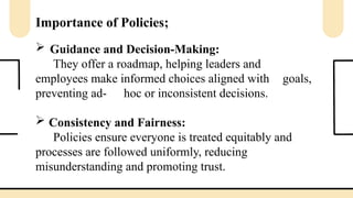 Comprehensive Overview of School Policies and Their Essential Functions ...