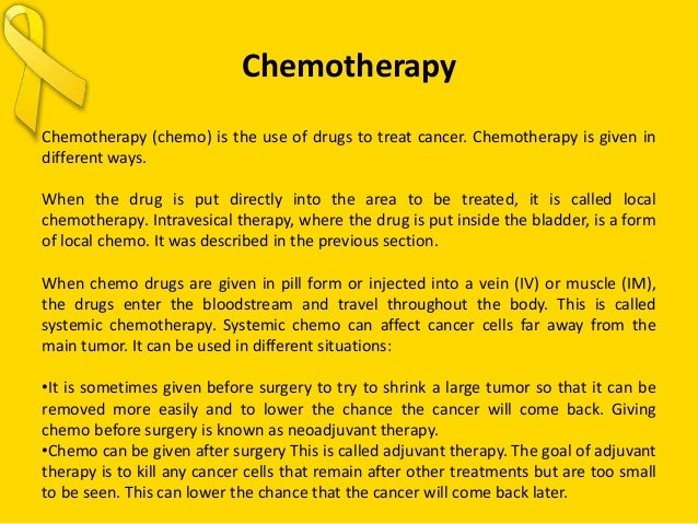 Chemotherapy protcols for advanced bladder cancer