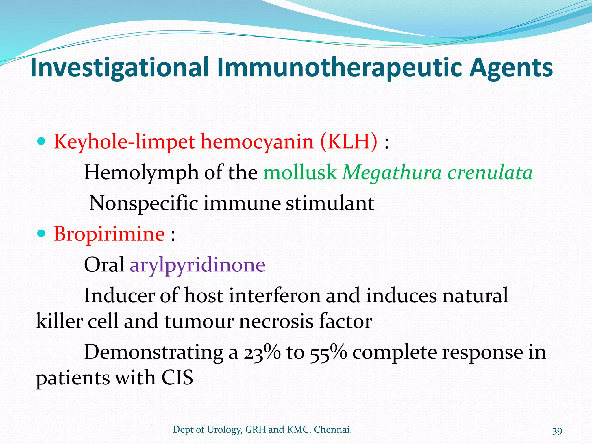 Bladder carcinoma- intravesical therapy | PDF
