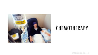 CHEMOTHERAPY
40
DEPT OF UROLOGY, GRH AND KMC, CHENNAI.
 