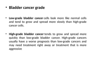 BLADDER CANCER. adult health nursing pptx | PPTX