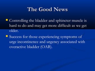 Bladder Retraining | PPT