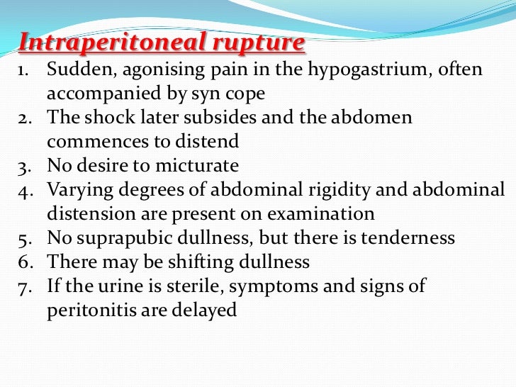 urology.Bladder rupture,urine retention.(dr.ali kamal)