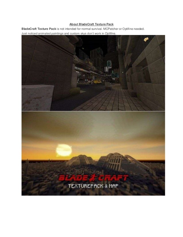 Blade Craft Texture Pack For Minecraft 1 4 7