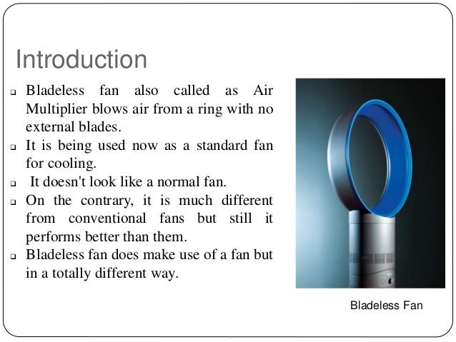 nulec bladeless fan
