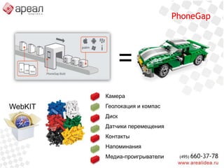 Плагины к CMSJoomla, Drupal, Worpress,..В поставке есть несколько мобильных шаблонов с применением JS фреймворков.