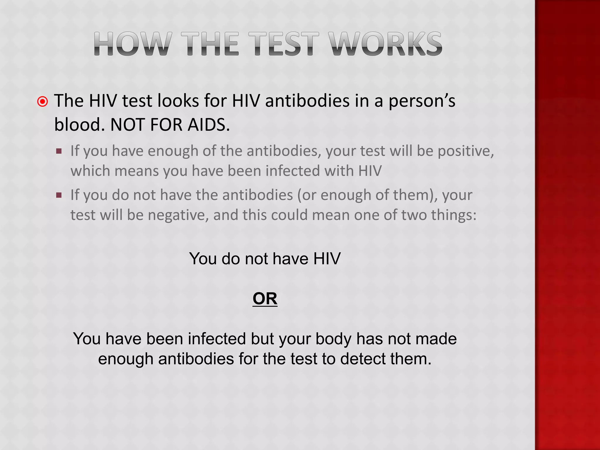 Fluids That Will Not Give You HIVTearsSalivaSweatUrine* In order to contract HIV by making out, you would have to swallow a whole gallon of someone’s spit!*