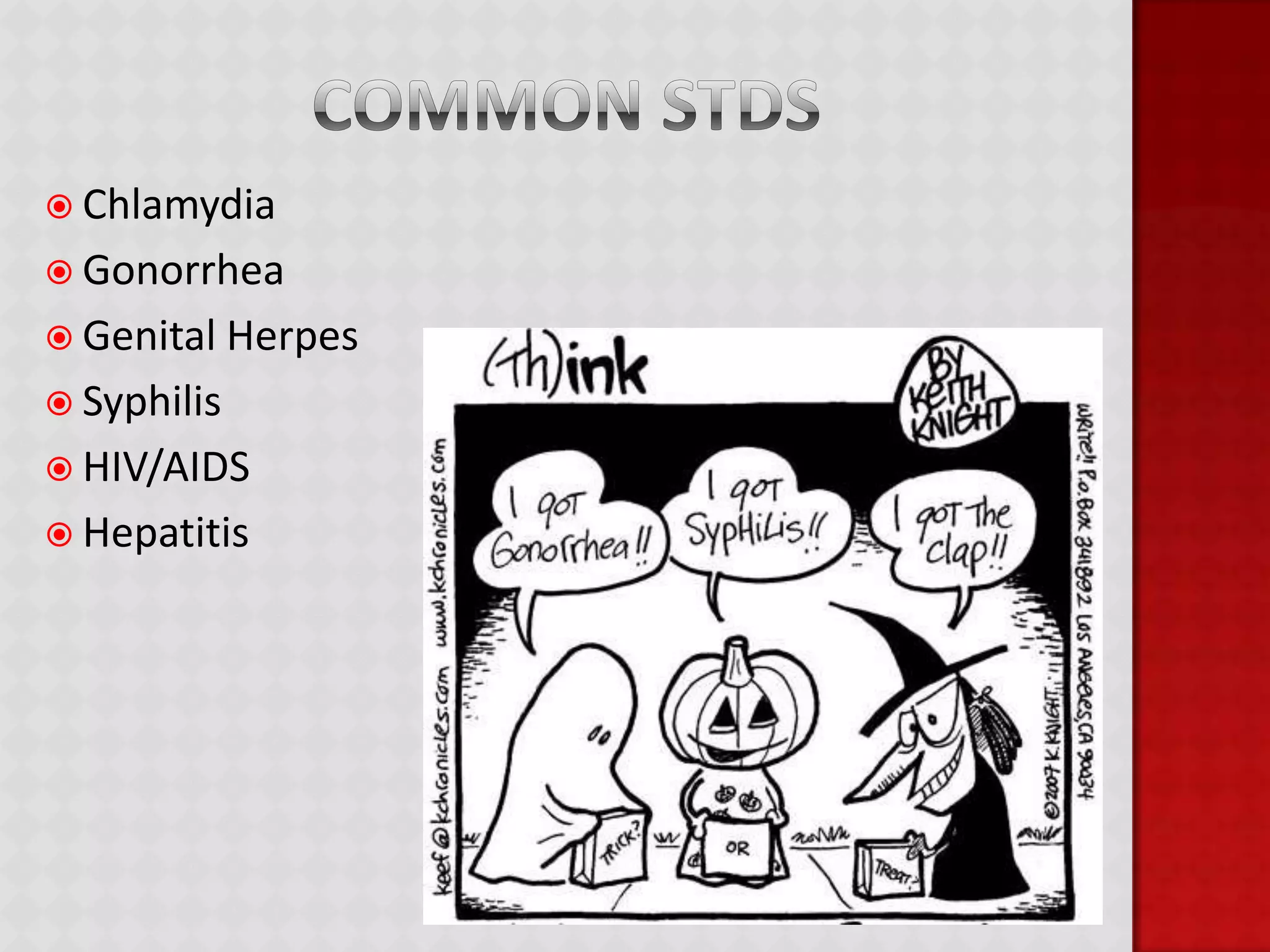The condomEffectiveness: 85-98%Advantages: Latex Condoms offer protection against HIV & STDs. Inexpensive & readily available.Disadvantages:Uncooperative partners, allergies, and possibility of breakage