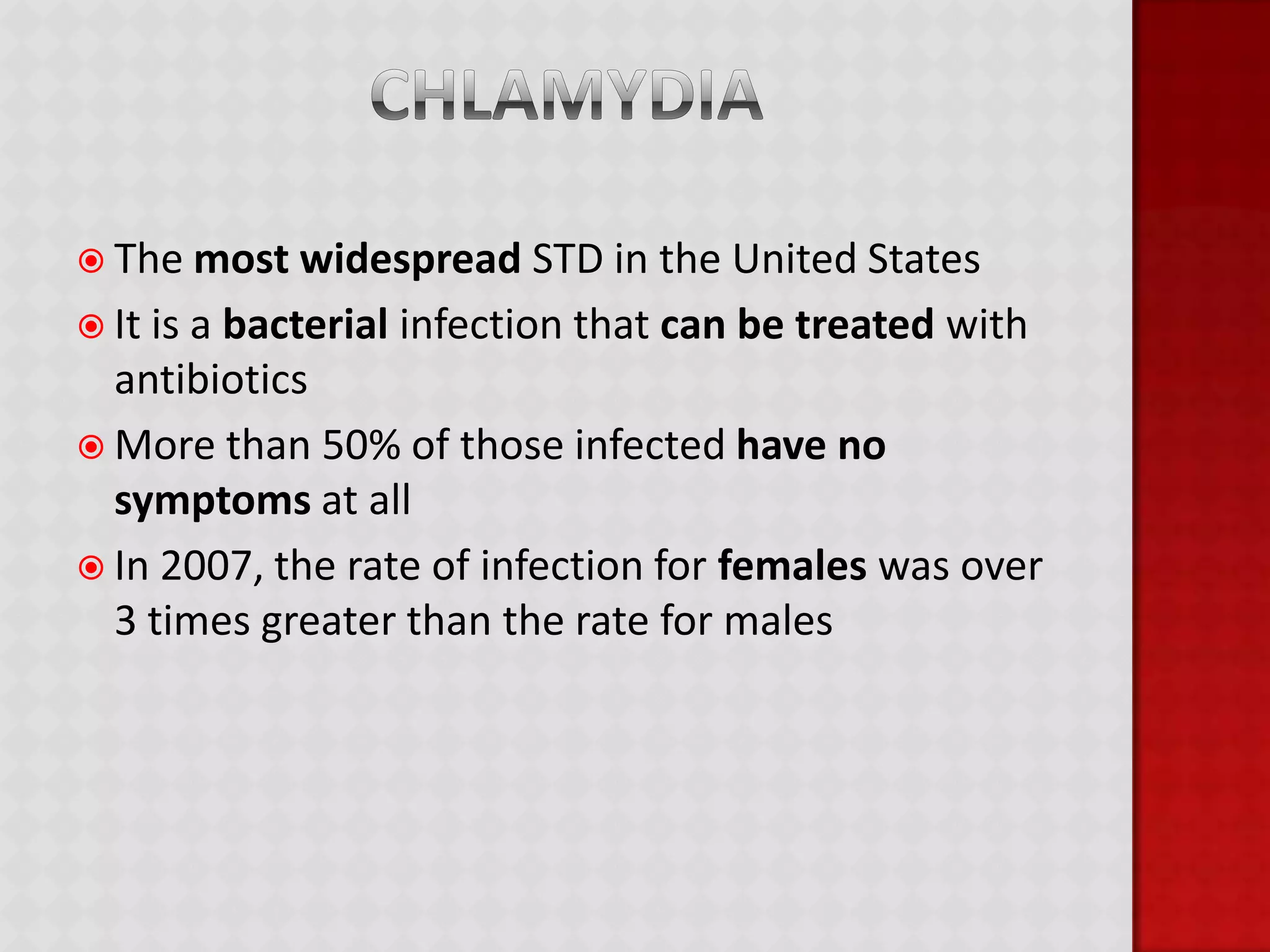 Sexually Transmitted Diseases