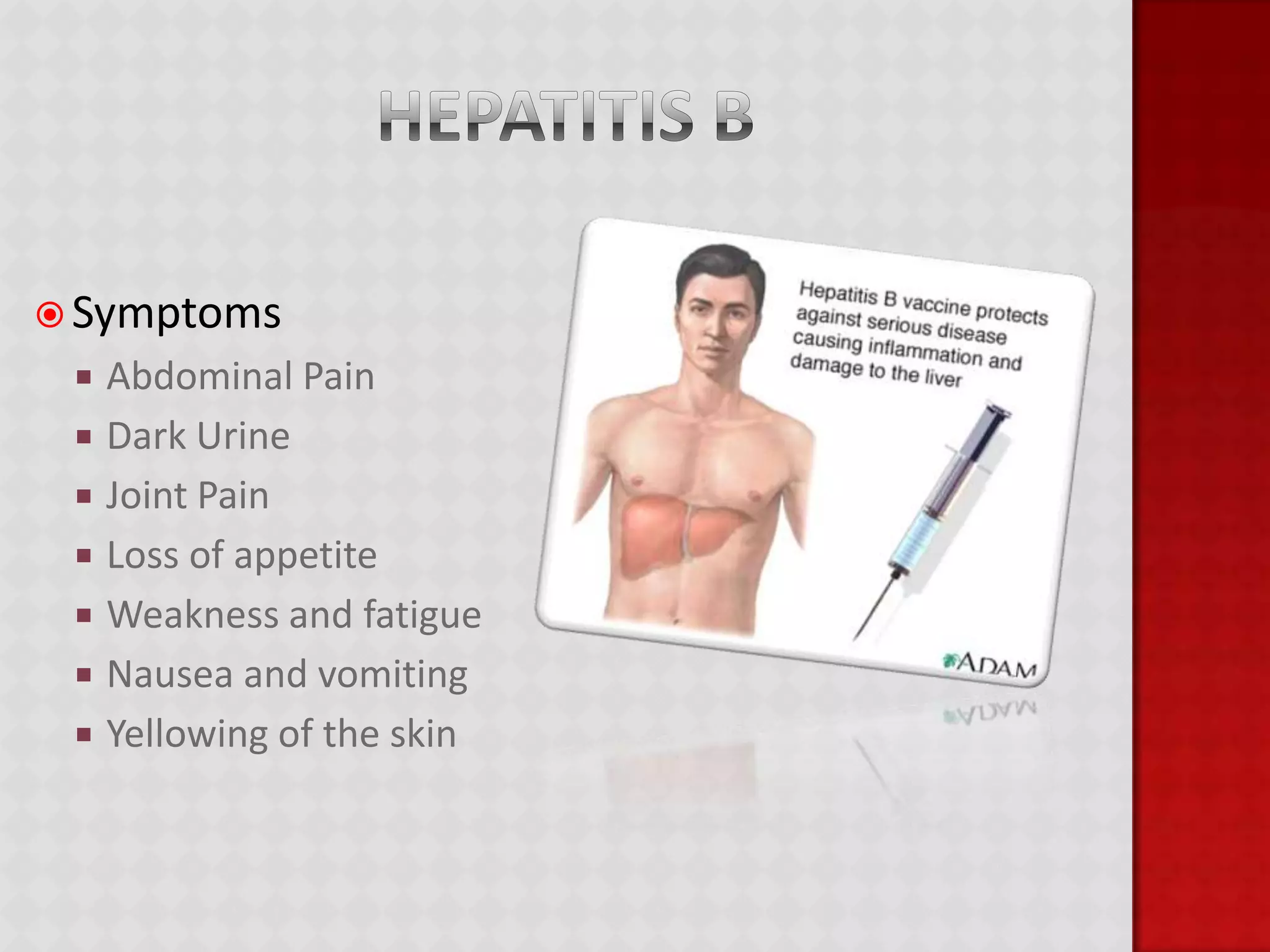 GonorrheaSymptomsWomen:Vaginal dischargeBurning and pain while urinating and increased urinationSore throatFeverPain in the lower abdomenPain during intercourseLabial swelling caused by gonorrhea