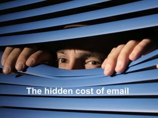 The hidden cost of email
 