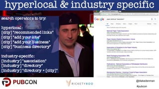 @blakedenman
#pubcon
 