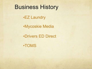 EducationJames Martin High School (Arlington, Texas)St. Stephens Episcopal School (Austin, TX)