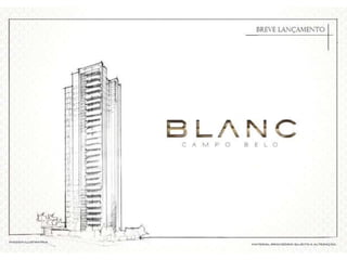 Blanc Campo Belo, aptos 185m2 e 251m2, alto padrão, 