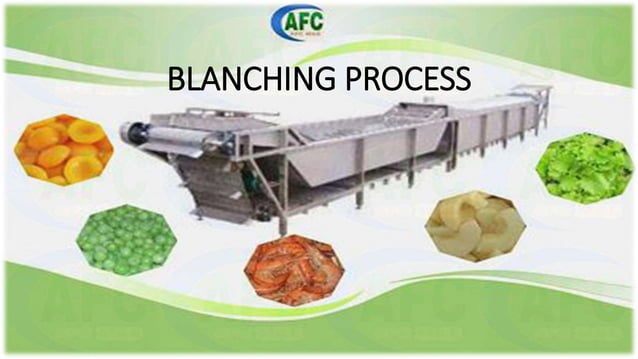 Blanching | PPTX | Cooking | Food & Drink