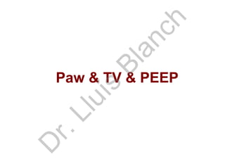 Paw & TV & PEEP
D
r.Lluís
Blanch
 