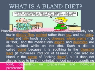 Bland diet | PPT