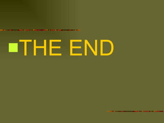 THE END 