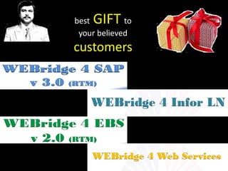 best GIFT to
your believed
customers
 