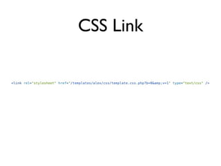 CSS Link
 