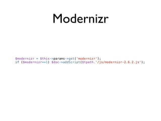 Modernizr
 