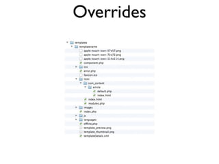 Overrides
 