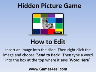 Blank-Template-Hidden presentation | PPTX