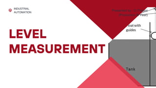 Level Measurement Instruments Pdf Level measurement (measurement &control) .pdf