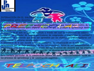 DESARROLLO DEL LENGUAJE ORALEl medio  fundamental de la comunicación  humana  es el lenguaje oral, la voz y el habla, que le permite  al individuo expresar comprender ideas, pensamientos, sentimientos, conocimientos y actividades. El lenguaje  hablado se da como resultado  de un proceso  de imitar y maduración a través de la riqueza  de estímulos que existe en el ambiente.La adquisición  del lenguaje  oral  se concibe  el desarrollo  de la capacidad de comunicarse verbal y lingüísticamente  por medio de la conversación  en una situación determinada  y respecto a determinado  contexto y espacio y espacio temporal. Por lo tanto al efectuarse un balance, de una serie  de producciones es esencial hacer intervenir  el contexto lingüístico del intercambio verbal, del tema  de conversación, las actitudes, y motivaciones de los participantes, al igual que las informaciones  sobre la organización  formal de los enunciados y palabras  que lo componen.En un sentido más amplio, él lenguaje  oral se pude describirse  como la capacidad de comprender  y usar símbolos verbales  como forma de comunicación, o bien se puede definir  como un sistema estructurado  de símbolos  que cataloga los objetos , las relaciones  y los hechos  en el marco de una cultura. Al ser el lenguaje  más específico de la comunicación, se afirma  que es un código  que entiende  todo aquel que pertenece a una comunidad lingüística.Payuelo,(1998), define  “El lenguaje como una conducta  comunicativa, una característica específicamente  humana que desempeña  importantes  funciones a nivel cognitivo, social y de comunicación;  que permite al hombre  hacer explicitas las intenciones ,estabilizarlas, de autorregulación cognitiva  y comporta mental, al que es posible llegar sin el lenguaje”.