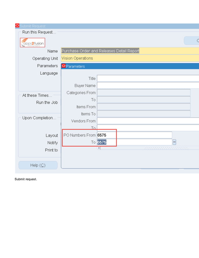 Blanket purchase agreement and blanket release in oracle r12