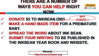 Website :
http://www.inkbean.org