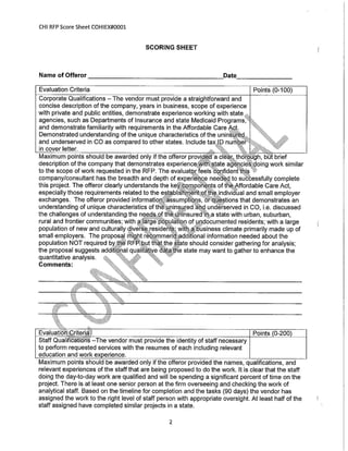 Blank COHIEX Evaluation Form