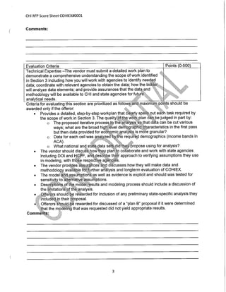 Blank COHIEX Evaluation Form