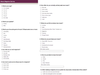 Blank questionnaire design 2