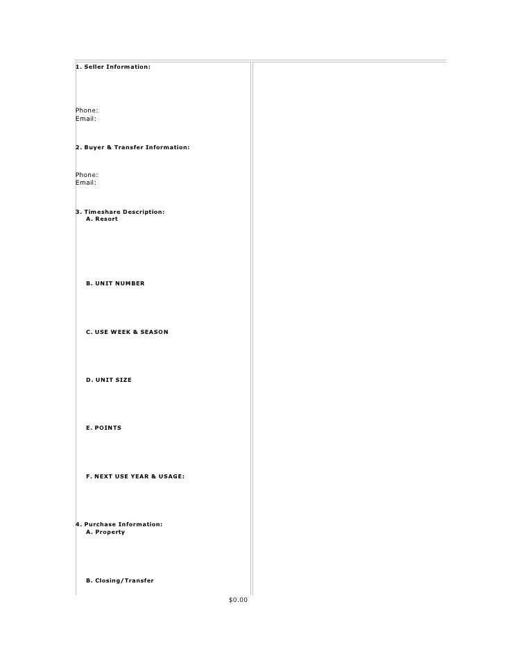 blank sales agreement