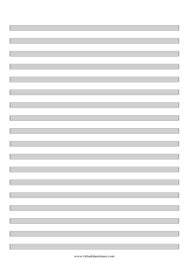online blank sheet music creator